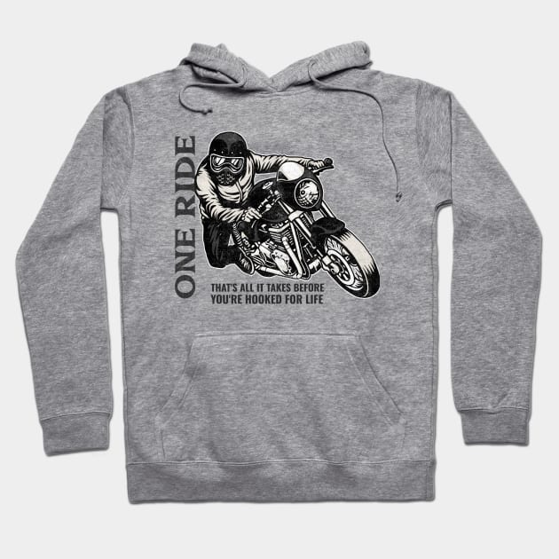 I don’t really feel like going for a ride today. Said no motorcycle rider ever. Hoodie by Your_wardrobe